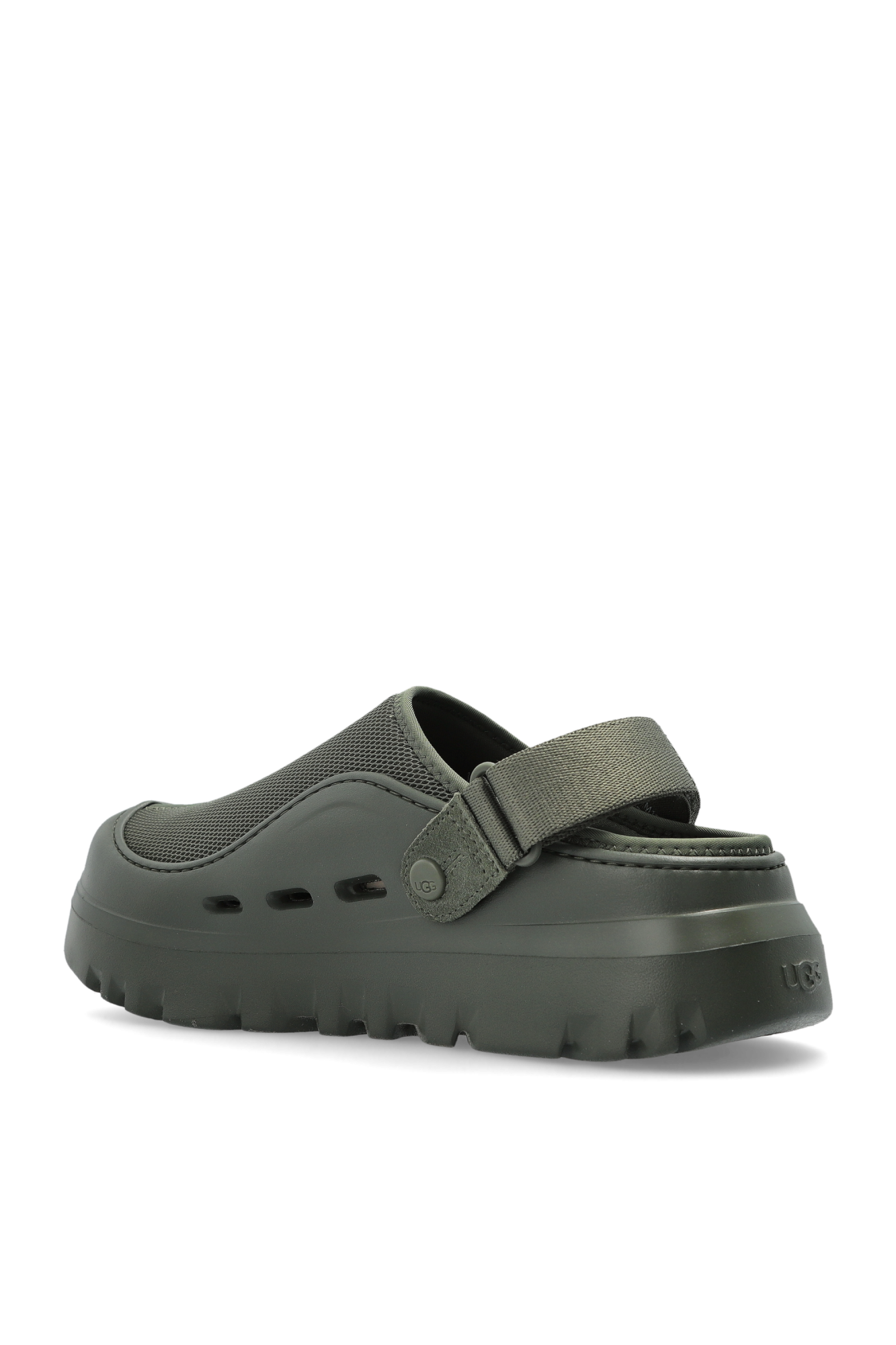 サンダル UGG M Peakmod Sandals - UGG - Synthetic - Black UGG PeakMod Textured slip-on Clogs | Black | FARFETCH